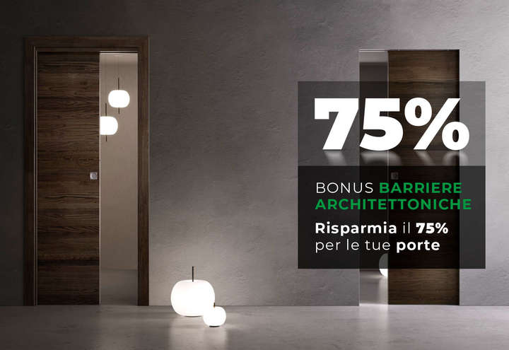 Bonus barriere architettoniche 75
